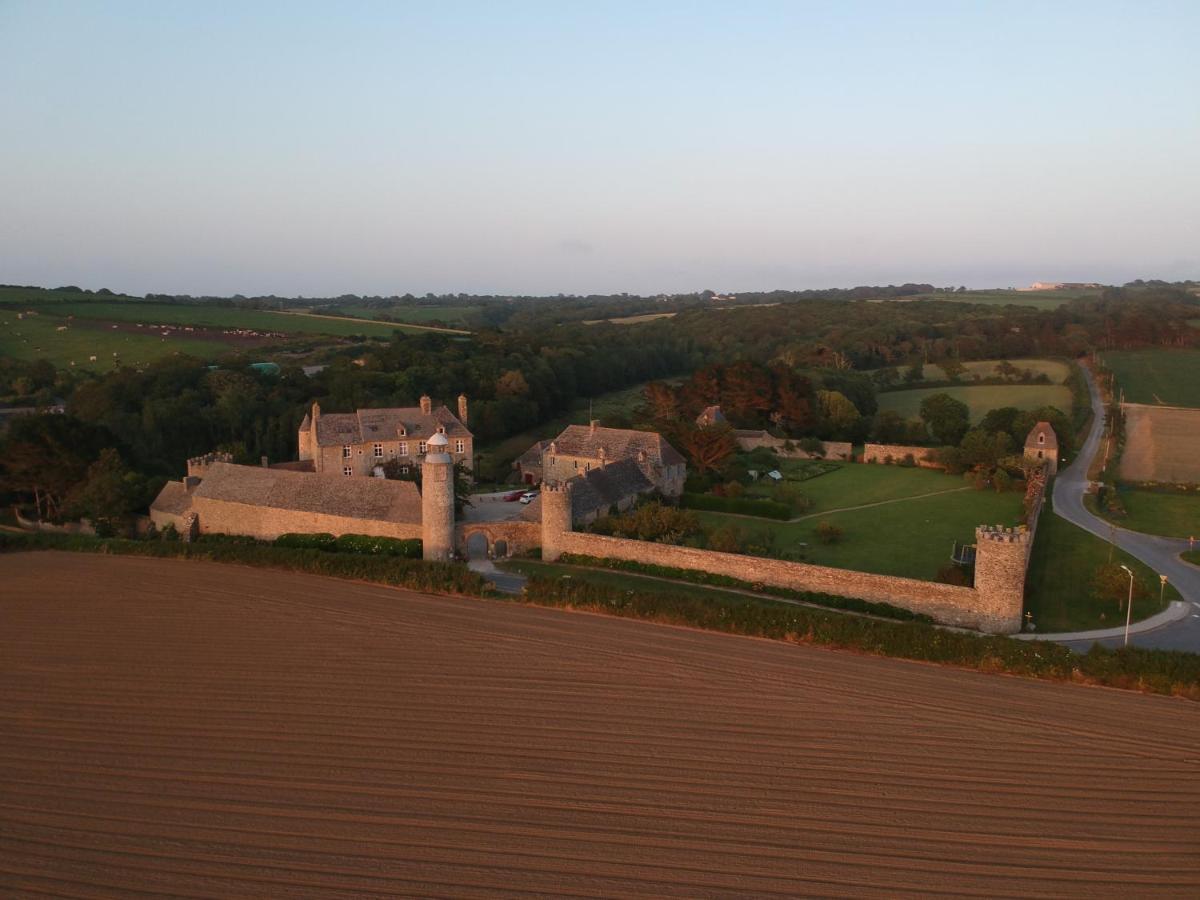 Les Cottages Du Chateau Du Rozel Le Rozel Exterior foto